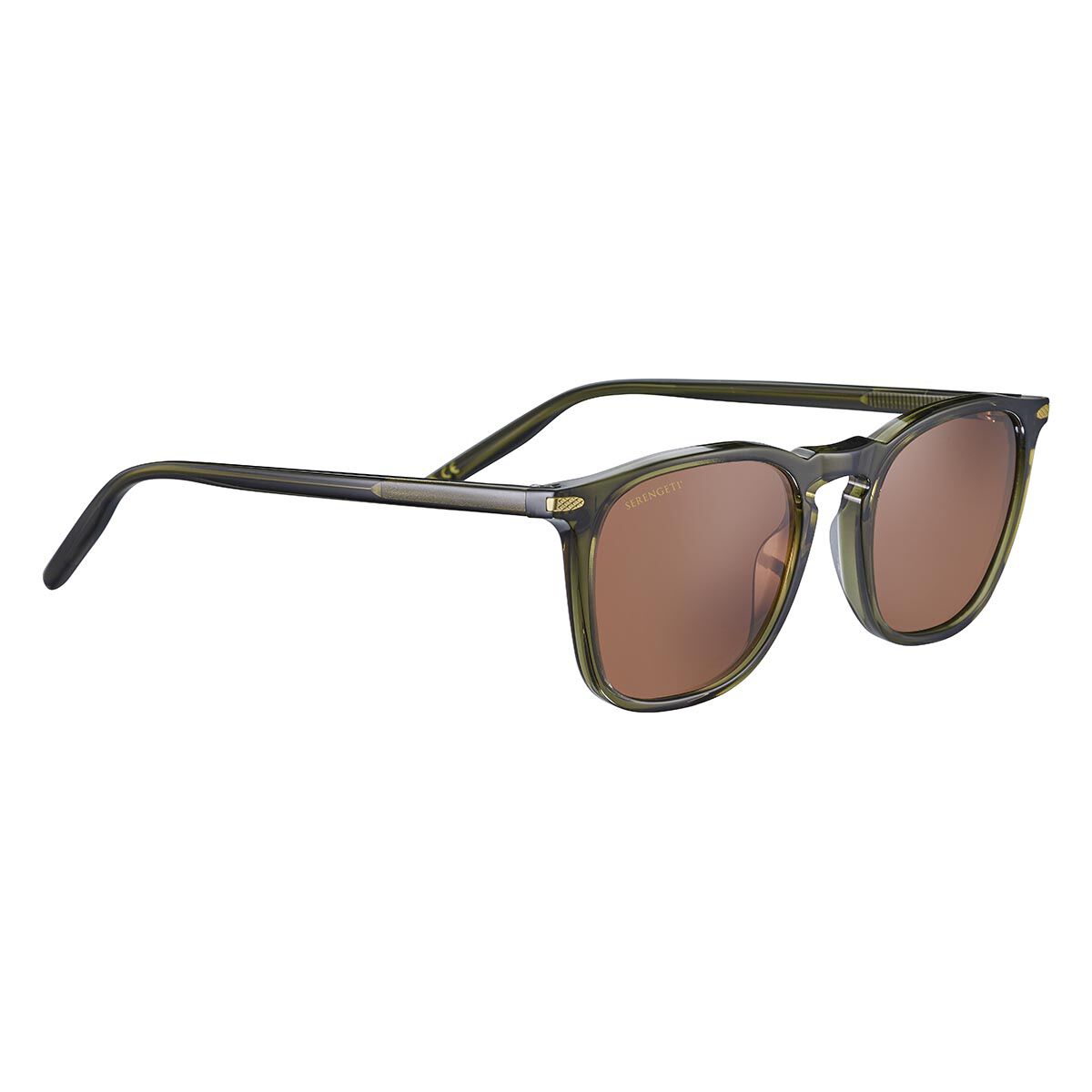 DELIO, Shiny Crystal Khaki-Mineral Polarized Drivers Cat 2 to 3, hi-res image number null